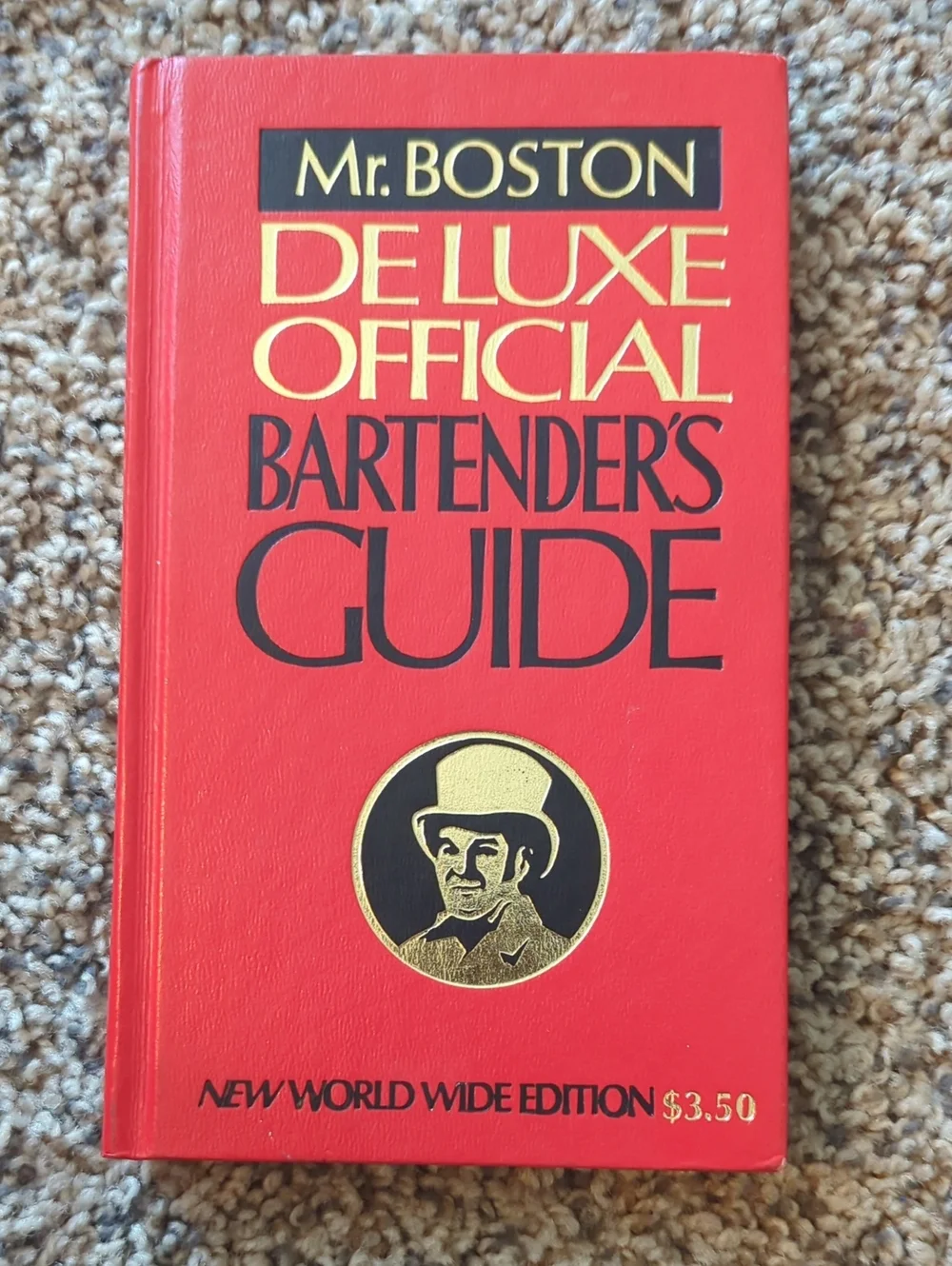 Deluxe Official Bartender's Guide - Red